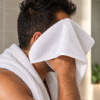 Face Terry Towel - White | 50g