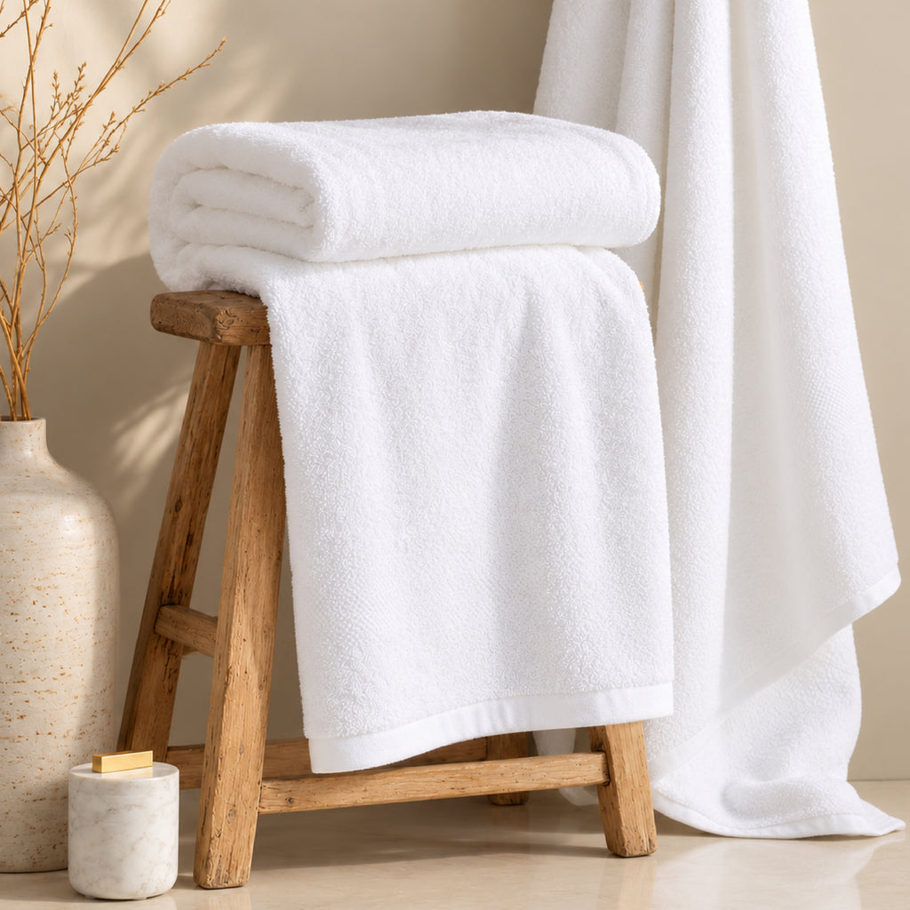 Bath  Terry Towel - White | 550 G