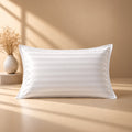 Pillowcase | Silken Ease -300TC 1cm Satin Stripes| 100% Cotton