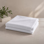 Flat Sheet | Daily Rest - 200 Tc Percale  | 100% Cotton King Size Bedsheet