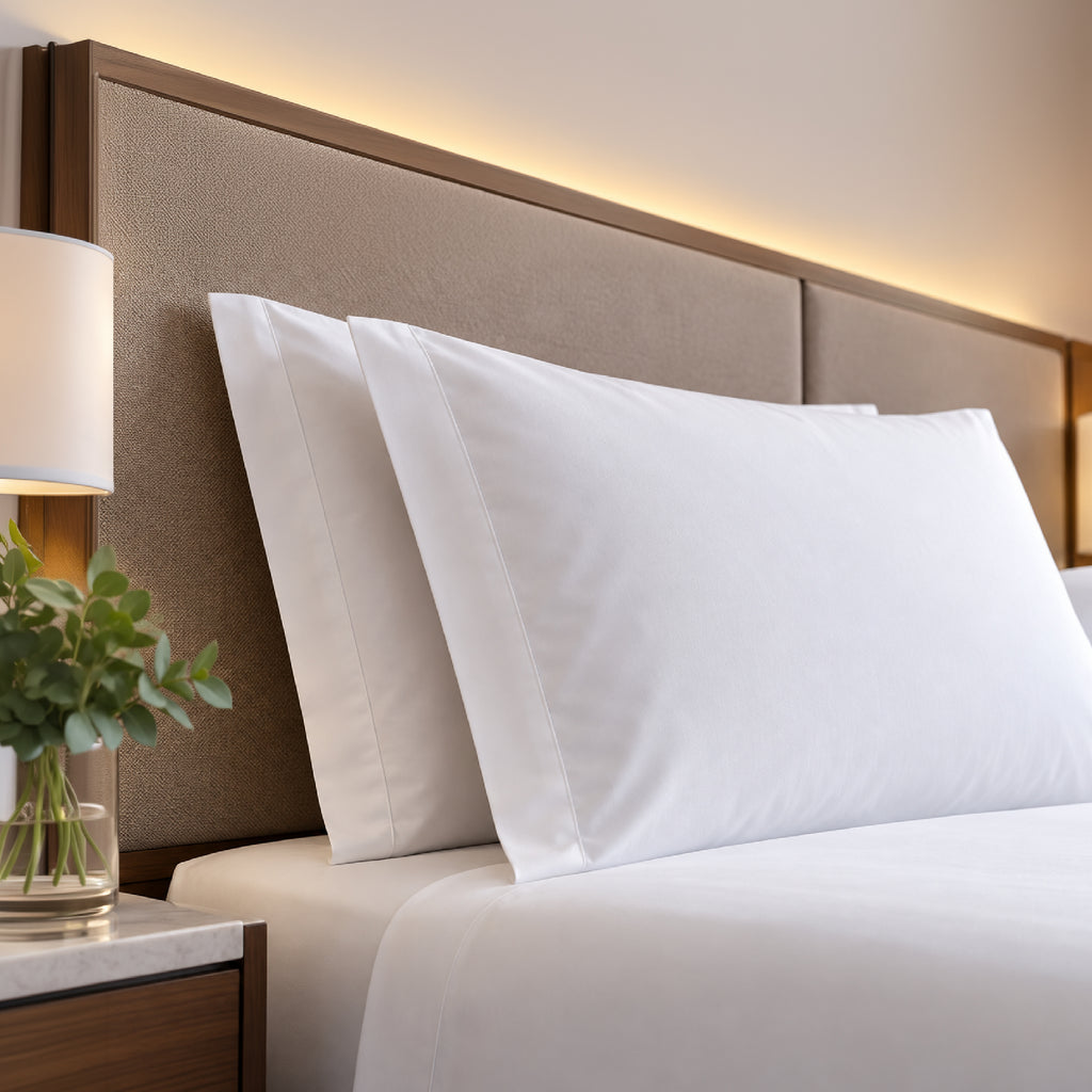 Bedsheet Set | Daily Rest - 200 Tc Percale  | 100% Cotton King Size Bedsheet + 2 Pillow Cases